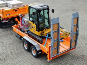 Niskonoseća tandem prikolica serije TTS